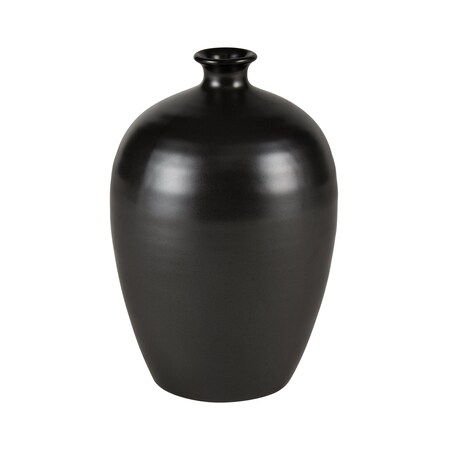 Elk Home Faye Vase - Medium Black S0037-10196